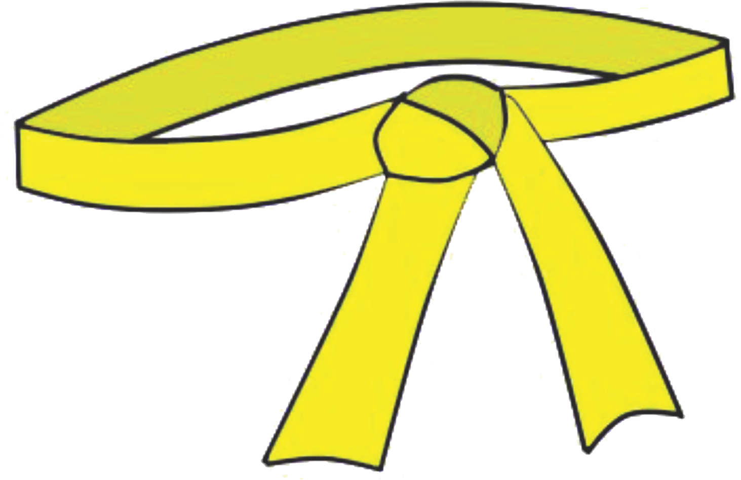 cinturon amarillo